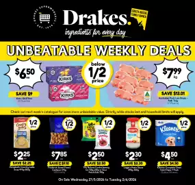 Drakes catalogue week 22 Page 1