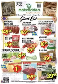 Matvärlden Tensta reklamblad vecka 22 Sida 1