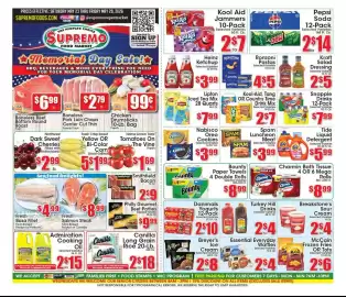 Supremo Foods Inc weekly ad week 21 Page 1
