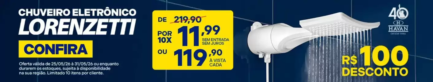 Catálogo Lojas Havan semana 22 Página 1