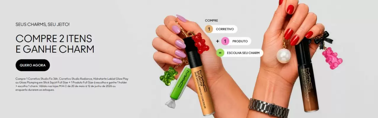 MAC Cosmetics (válido até 10-06)