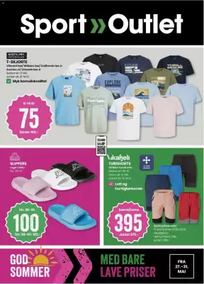 Sport Outlet kundeavis (gyldig til 31-05)
