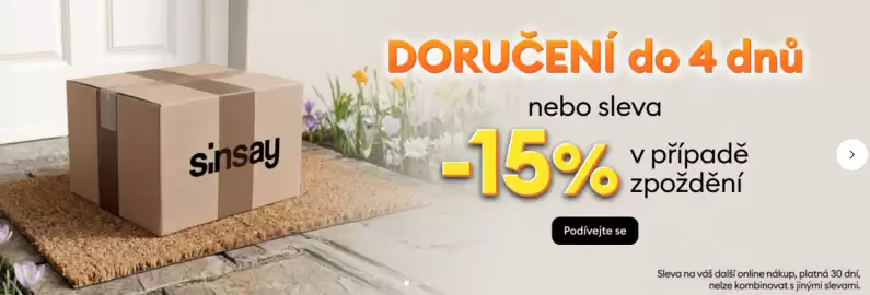 Sinsay leták Strana 1