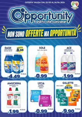 Opportunity Shop (valido fino al 6-06)
