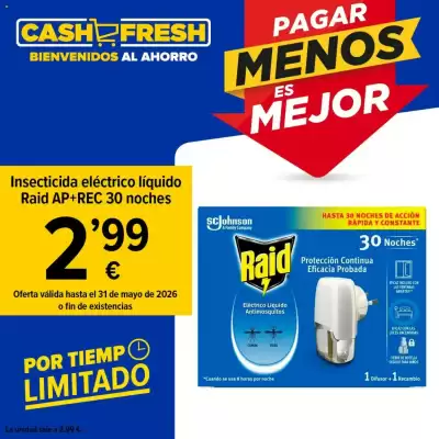 Cash Fresh (válido hasta el 31-05)