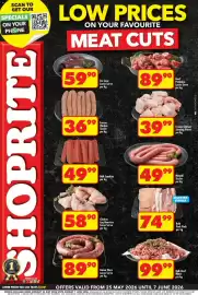 Shoprite catalogue Page 1