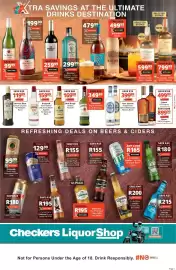 Checkers Liquor Shop catalogue Page 1