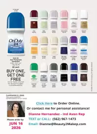 Avon catalogue Page 164