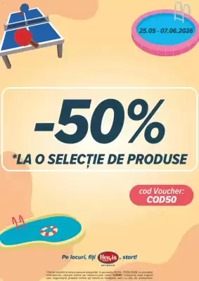 Hervis (valid până la 7-06)