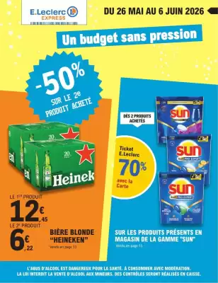 Catalogue E.Leclerc Express (valable jusqu'au 6-06)