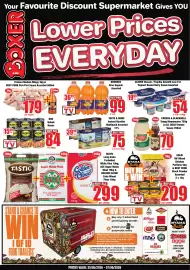 Boxer Superstores catalogue Page 1