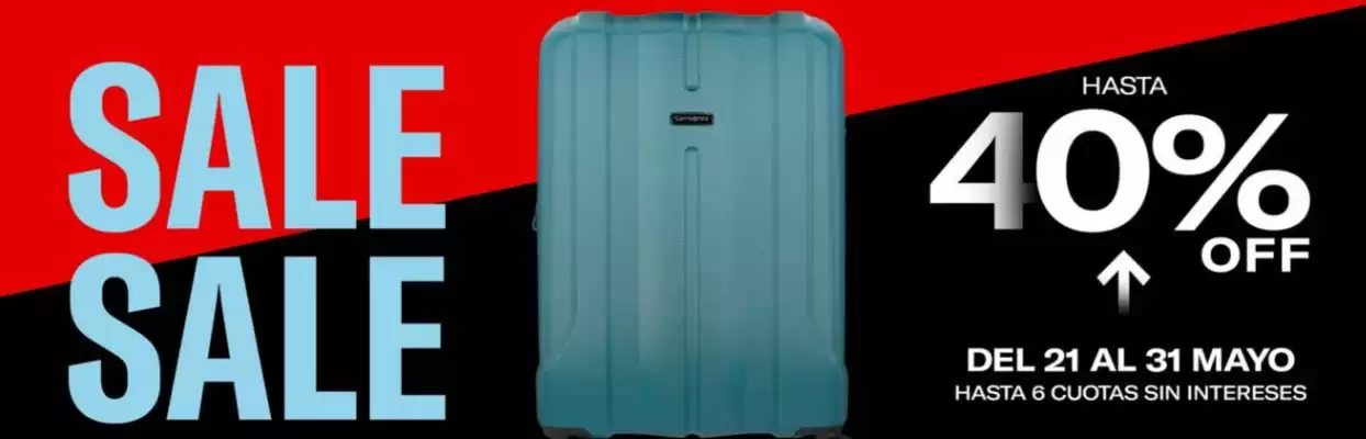 Catálogo Samsonite (válido hasta 31-05)