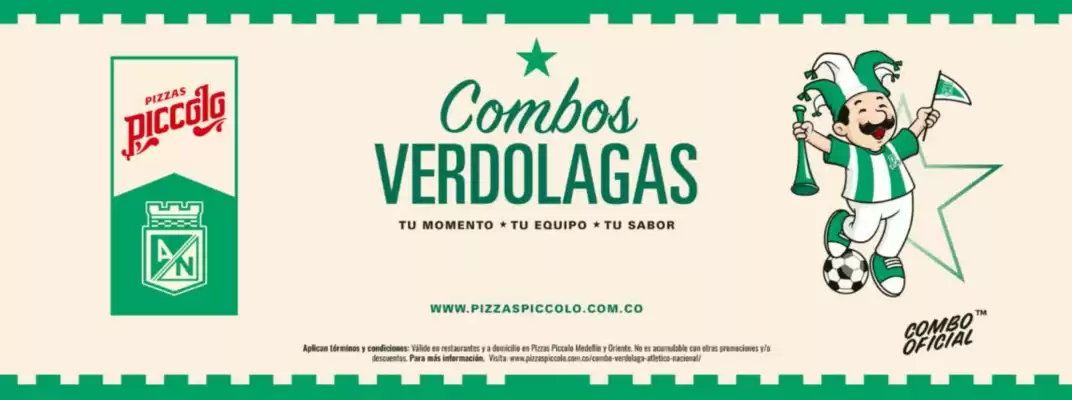 Pizzas Piccolo (válido hasta 1-06)
