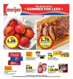 Meijer weekly ad week 22 Page 1