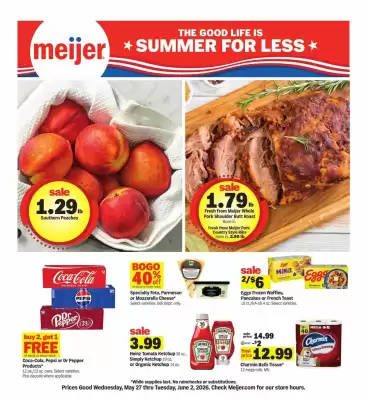 Meijer weekly ad