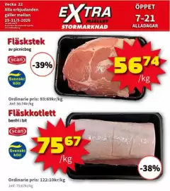 Extra Mjällby Stormarknad reklamblad vecka 22 Sida 2