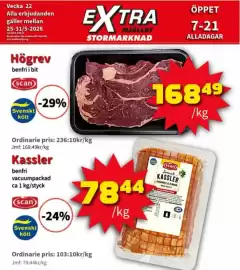 Extra Mjällby Stormarknad reklamblad vecka 22 Sida 3