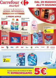 Volantino Carrefour Market | Henkel Pagina 1