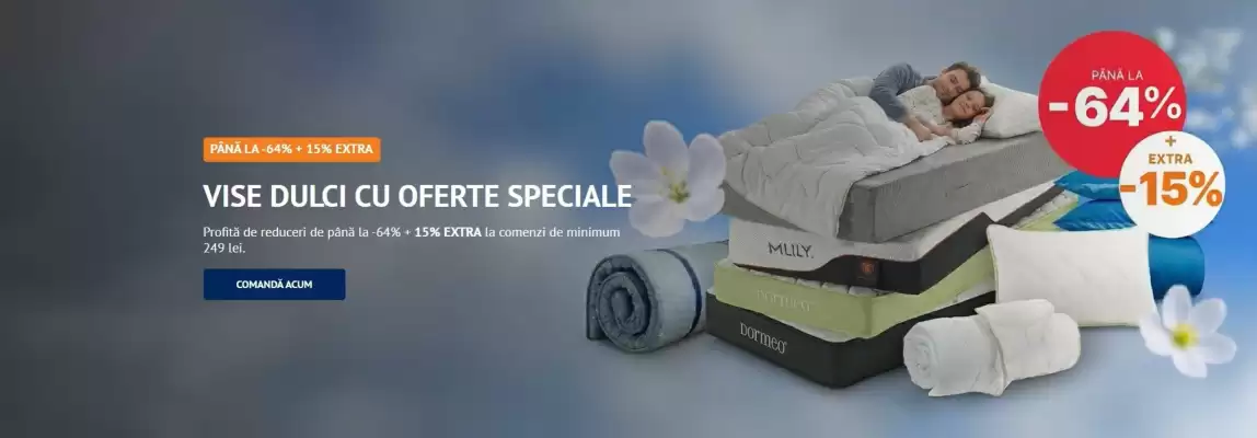 Dormeo (valid până la 3-06)