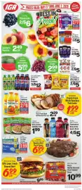 IGA weekly ad week 22 Page 1