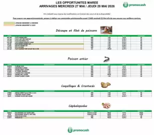 Catalogue Promocash page 1