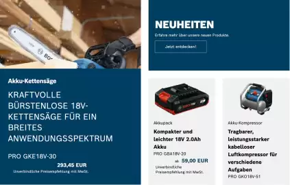 Bosch Professional Flugblatt Seite 2