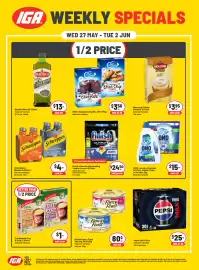IGA catalogue week 22 Page 1