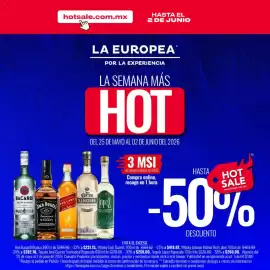 Catálogo La Europea semana 22 Página 1
