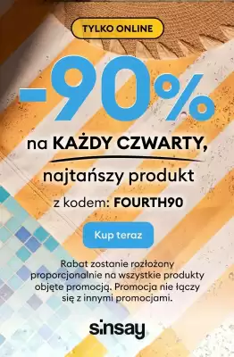 Sinsay (ważność do 28-05)