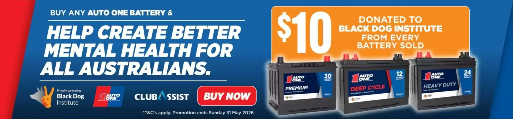 Auto One (valid until 31-05)