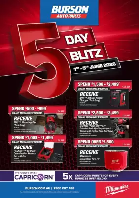 Burson Auto Parts (valid until 5-06)