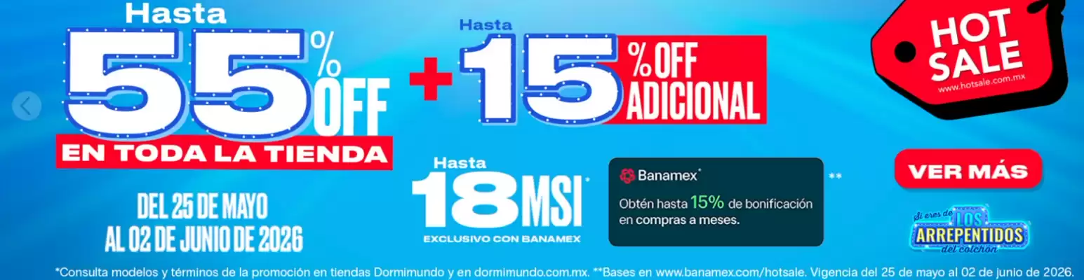 Dormimundo (válido hasta 2-06)
