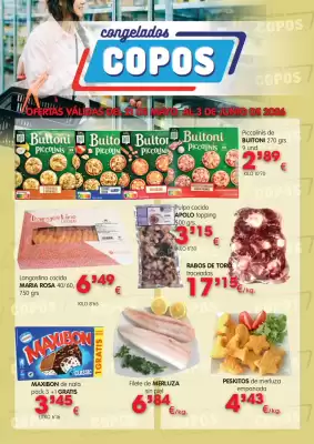 Congelados Copos (válido hasta el 3-06)