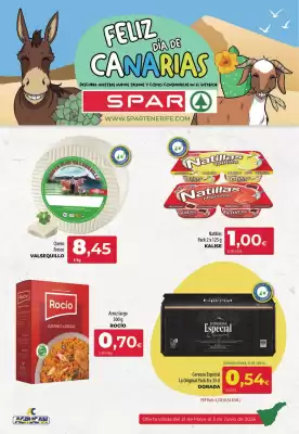 Folleto Spar Tenerife (válido hasta el 3-06)
