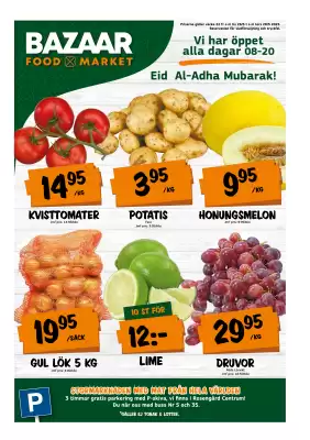 Bazaar Food market reklamblad (giltig till och med 30-05)