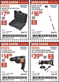 Harbor Freight Tools weekly ad Page 1