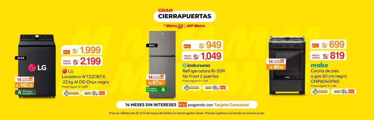 Catálogo Metro (válido hasta 31-05)