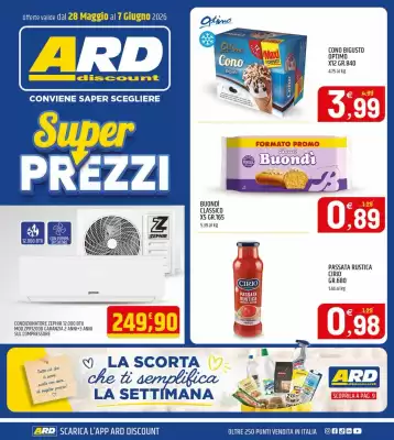 Ard Discount (valido fino al 7-06)