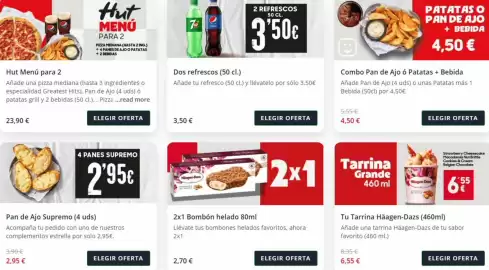 Folleto Pizza Hut Página 2