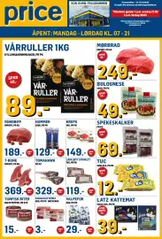 Price Lagerbutikk kundeavis Side 1