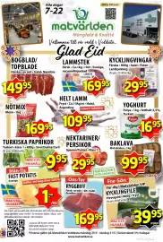 Matvärlden Tensta reklamblad vecka 22 Sida 1