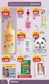 Auchan akciós újság hét 22 Oldal 38