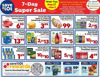 Save a Lot weekly ad week 22 Page 1