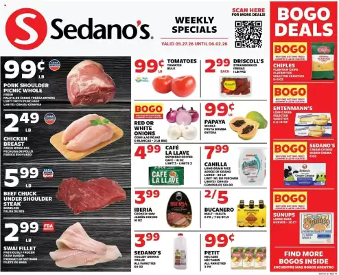Sedano's (valid until 3-06)