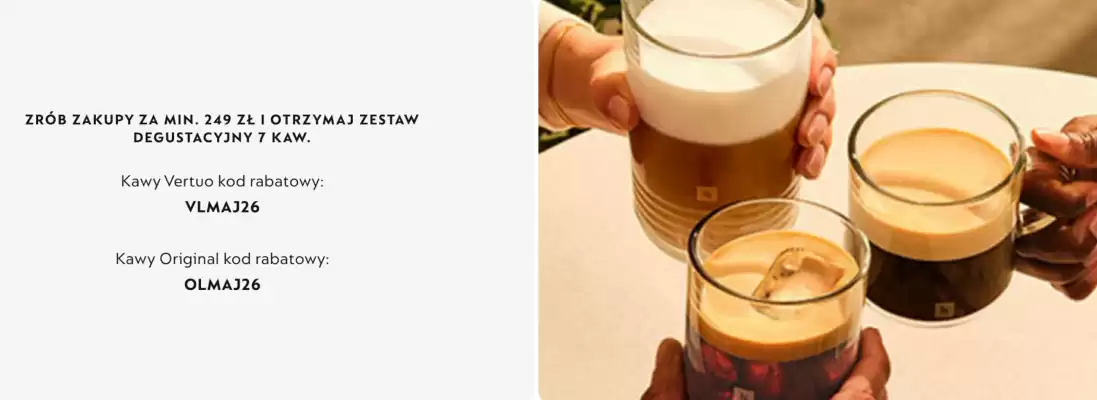 Nespresso gazetka (ważność do 2-06)