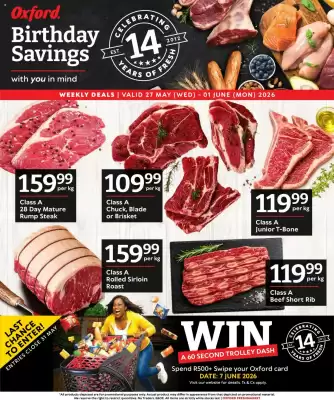 Oxford Freshmarket (valid until 1-06)