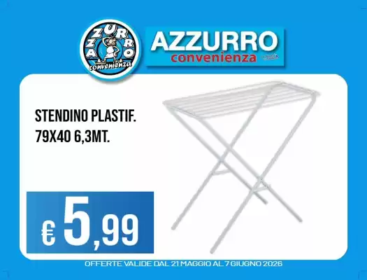 Azzurro Convenienza (valido fino al 7-06)
