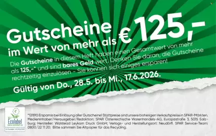 Eurospar Flugblatt Seite 2