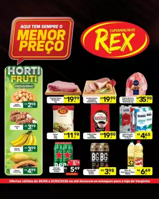 Catálogo Supermercados Rex (válido até 31-05)