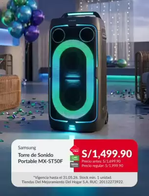 Sodimac (válido hasta 1-06)
